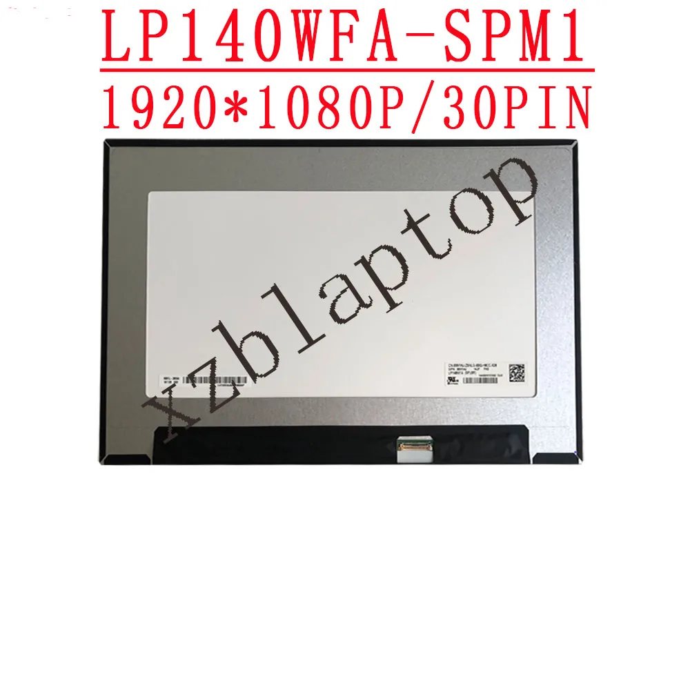 LP140WFA SPM1 подходит LP140WFA-SPM1 (SP)(M1) ЖК-дисплей сенсорный экран панель матрица 14 0