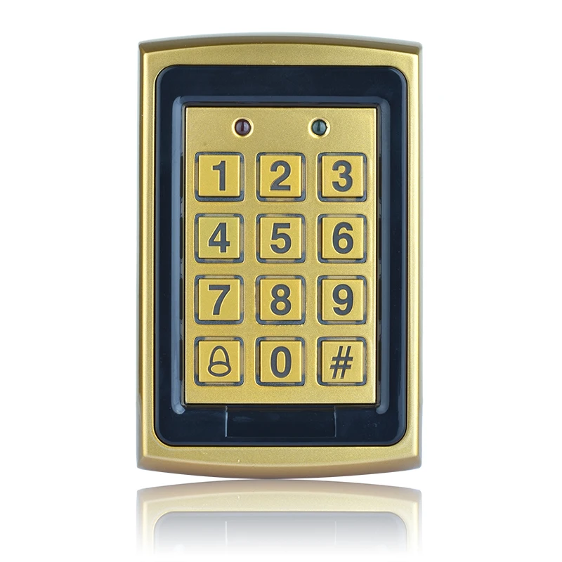 Password keypad lock RFID card Metal Access Control Keypad Waterproof