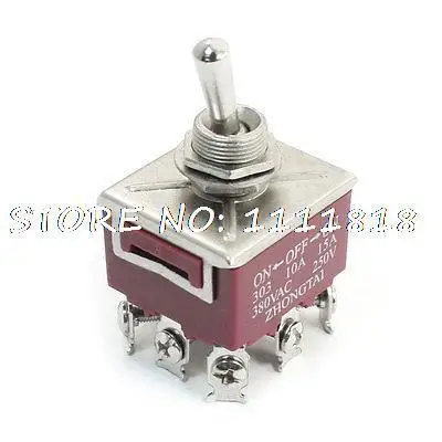 

250V 15A Latching Rocker Type On-Off-On 3 Position Power Toggle Switch