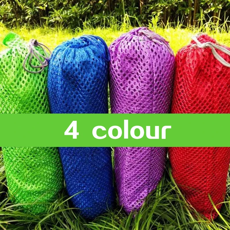 Hunting Sleeping Swing Outdoor Hammock Portable Garden Sports Home Travel Camping Swing Single Ice Silk Mesh Bed Hammock