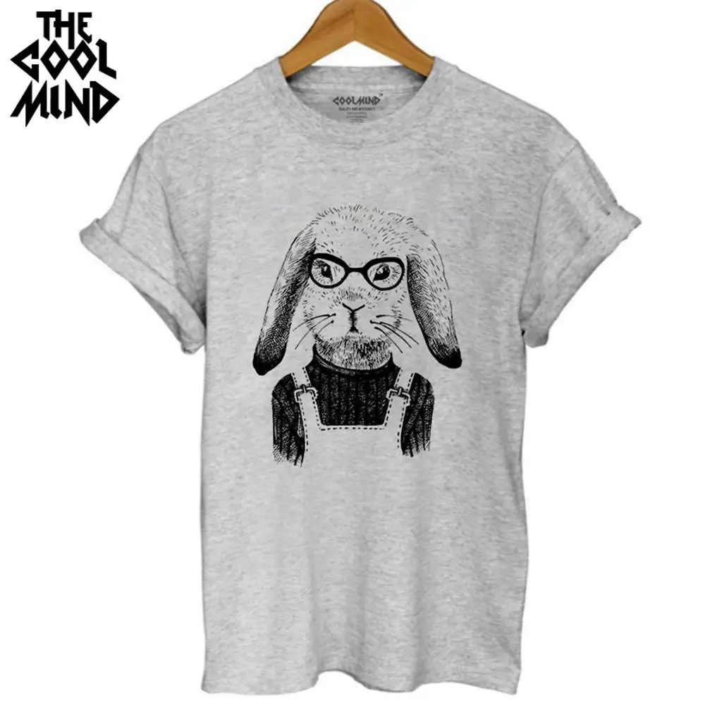 COOLMIND WQ0102B Летняя женская футболка из 100% хлопка летняя модная забавная с коротким