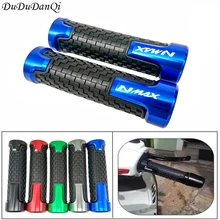 Высококачественные аксессуары для мотоциклов рукоятка CNC алюминевого ПВХ противоскользящие ручки для руля YAMAHA NMAX N-MAX