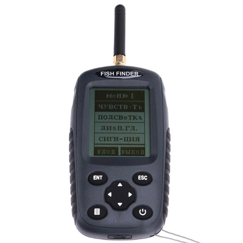 

FF998 Rechargeable Wireless Fish Finder 125KHz Sonar Sensor Echo Sounder