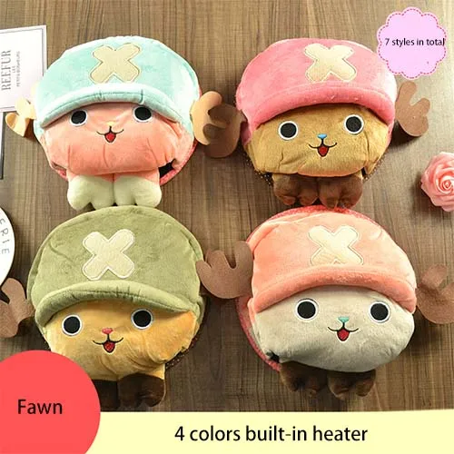 Heated Mouse Pad Winter Warm Mouse Pad Thick Cartoon Plush Hand Warmer Heated Mouse Mat USB Port With Wristguard Computer