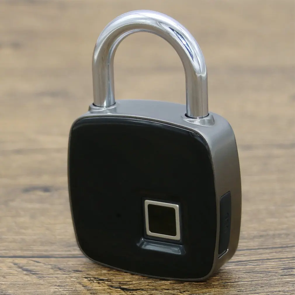 Smart Keyless замок отпечатков пальцев P3 + USB Перезаряжаемый доступ BT замок безопасности дверь Багаж Замок для чемодана для Android iPhone
