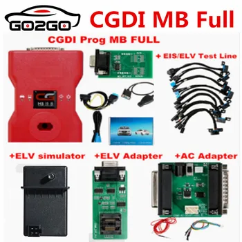 

Original CGDI Prog MB For Benz Support All Key Lost Fastest Add Key With ELV Adapter&Simulator&AC Adapter&EIS ELV CGDI For Benz