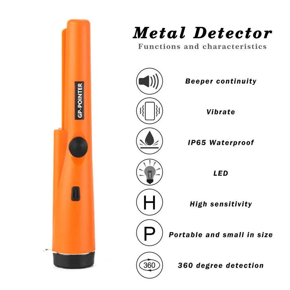 

2019 Security metal detector GP360 Detector De Metais Detecteur De Metaux Pointers Pinpointing