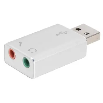 

CableDeconn 5.1 Channel USB to 3.5mm Jack Audio External Sound Card Adapter Support Dropshipping