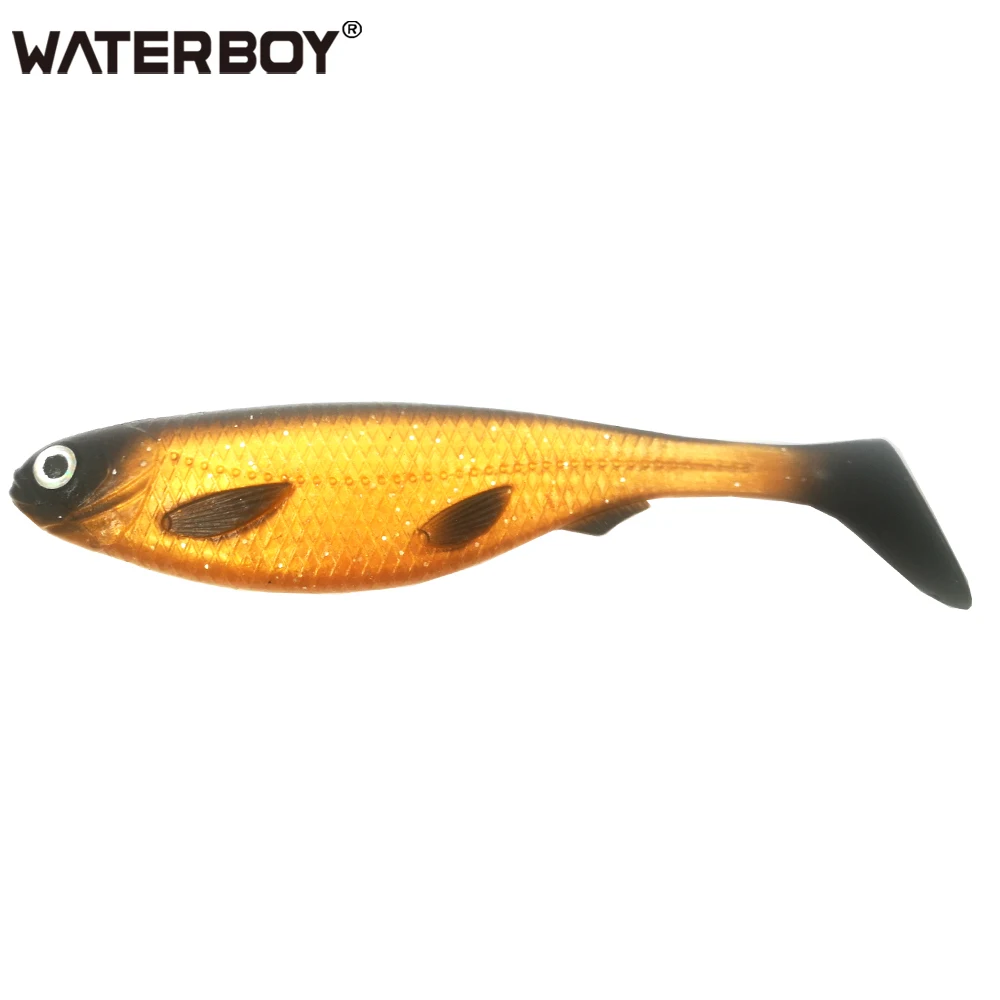 soft lure artificial bait big shads soft 12.5cm 13.7g 15cm 22g PVC material 20cm 55g T Tail Softbaitsfor sea bass perch zander