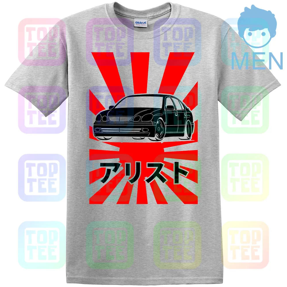 GT-shirt Toyota Aristo JZS161 футболка - Цвет: Серый