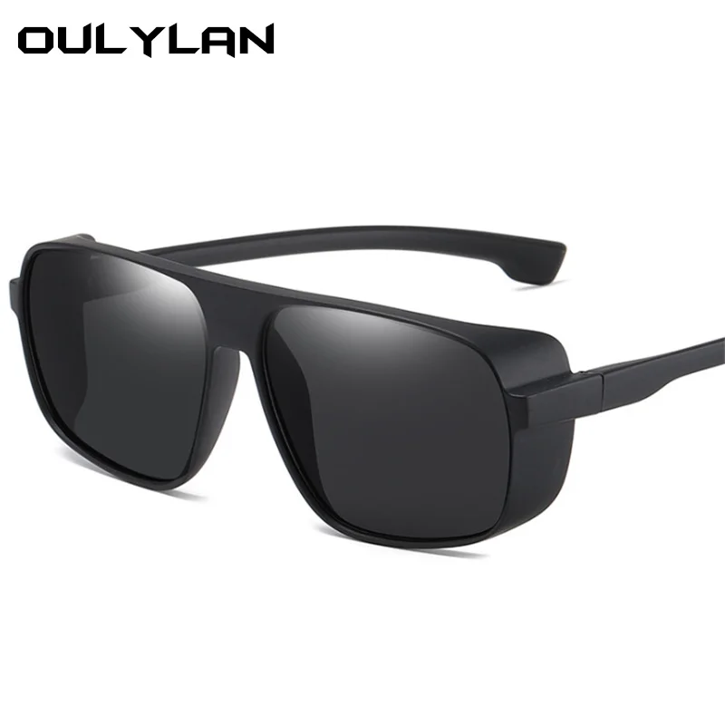 

Oulylan Men Oversized Sunglasses Vintage Classic Driving Sun Glasses Women Fashion Square Eyeglasses Brand Designer Goggle UV400