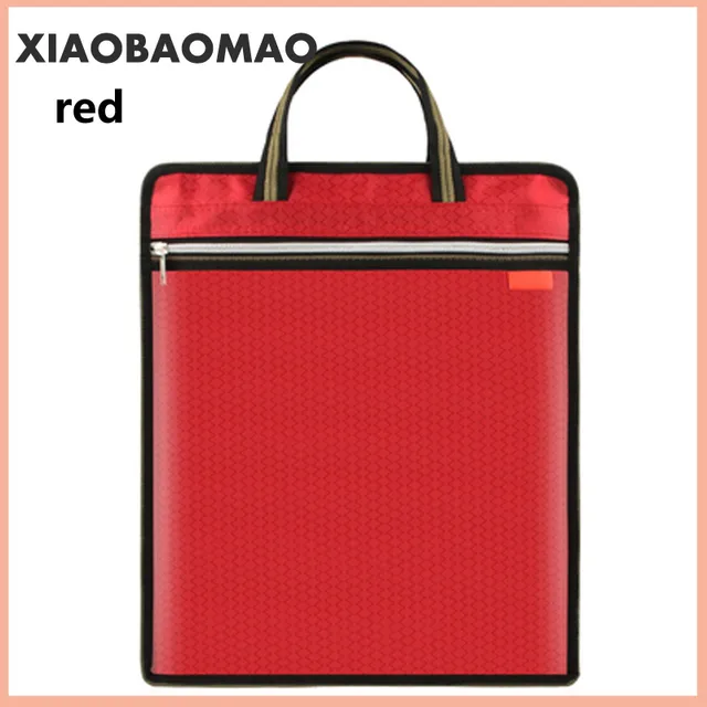 Borsa portadocumenti portatile verticale A4 borsa portadocumenti a due  piani busta per conferenze aziendali cartoleria per ufficio moda di grande  capacità|Pocket Folders| - AliExpress