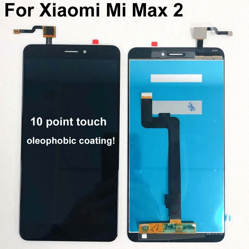 ЖК дисплей и дигитайзер сенсорного экрана 2018 дюйма для Xiaomi Mi Max 2 запчасти сотовых
