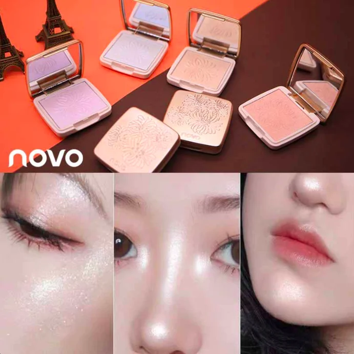 

Highlighter Facial Bronzers Palette Makeup Glow Kit Face Contour Shimmer Powder Body Base Illuminator Highlight Cosmetics