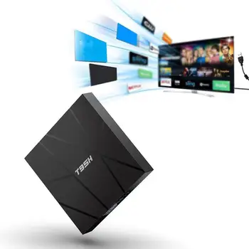 

T95H Android 10.0 Smart TV Box H616 Quad Core 6K HD Output Box 2.4GHz Decoding Smart USB Set-Top Support P4S5