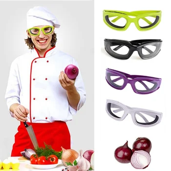 

1 Special glasses for cutting onions kitchen protection anti-glare sponge, compression sports onion glasses
