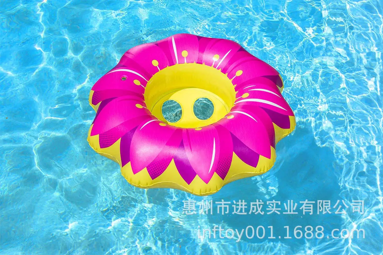

Inflatable Swim Ring PVC Children Water Seat Ring Flower Pedestal Ring Flower Swimming Pool Infant Floating a Large Amount