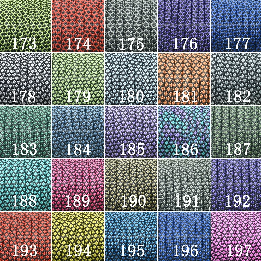 

Паракорд 1 шт., 100FT 550 парашютный шнур Mil Spec Type III с 7 нитями