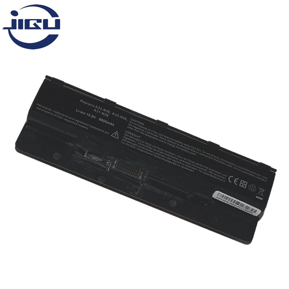 JIGU Оптовая продажа Новый 12 ячеек Аккумулятор для ноутбука Asus N46 N46v N46VJ N56 N56D N56V N76 N76V