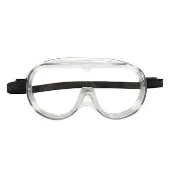 

Fully Enclosed Clear Vented Safety Goggles Eye Protection Lab Anti Fog Glasses Lens Workplace Safety Goggles