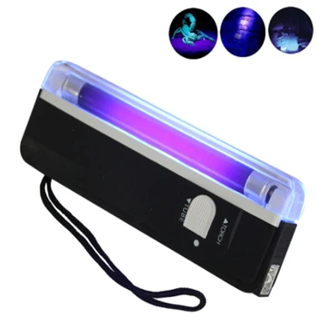 

4W UV Handheld Flashlight,UV Light Flashlight,Portable Black LED Light,Counterfeit Money Control Portable Pocket Flashlight