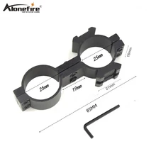Alonefire 25x25 мм алюминиевая оптика лазерный прицел крепление рельса Пикатинни 21 мм Боковое крепление страйкбол винтовка ружье аксессуары