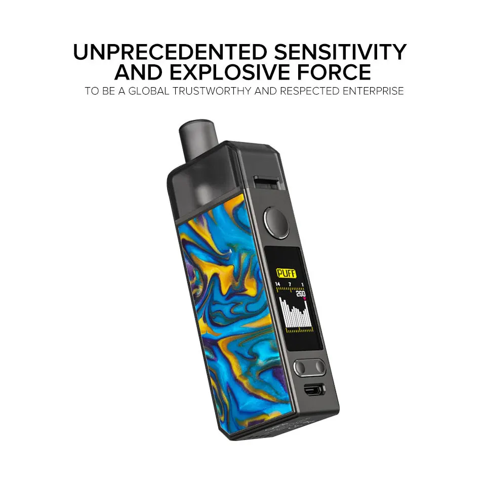 VOOPOO NAVI VAPE Pod Комплект 1500 мАч встроенный аккумулятор 3,8 мл Pod Tank GENE. AI чип 40 Вт Navi Mod электронная сигарета VS Vinci X KIT
