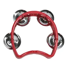 Orff World Compact Half Moon Тамбурин Orff World детская погремушка ударный инструмент прочная развивающая музыкальная игрушка