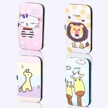 Мультфильм печатных кусачки для ногтей костюм для детей в возрасте от 7 шт набор кусачки для ногтей Ножницы для бровей пилочка для ногтей ухо Палочки Красота маникюрных инструментов