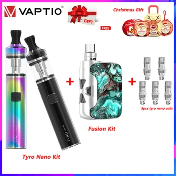 

Original Vaptio Tyro Nano Kit Refill Vape Pen 2ML Vape Pod 900mAh Battery Electronic Cigarette Pen E Cig Vape With Fusion Kit