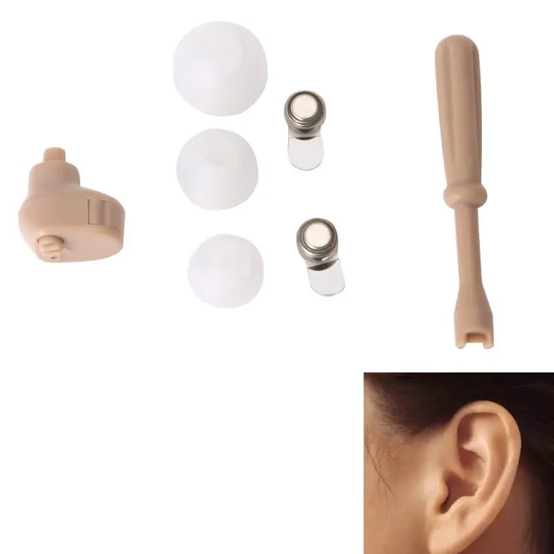 

Digital Mini Hearing Aid In The Ear Sound Voice Amplifier Adjustable Tone K-188 X5XC