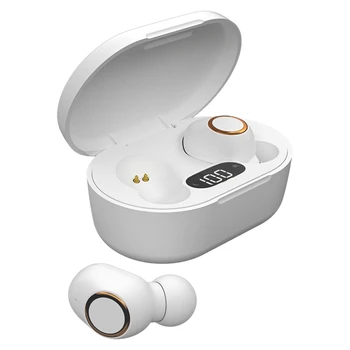 

2020 New Wireless Bluetooth Headset, Bilateral Stereo Earbud Contact Power Display Subwoofer TWS Mini Earphone