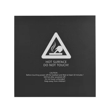 

200 * 200mm Heat Bed Sticker Sheet Hot Bed Build Surface Tape with Adhesive Back for 3D Printer Creality CR-10 CR-10S