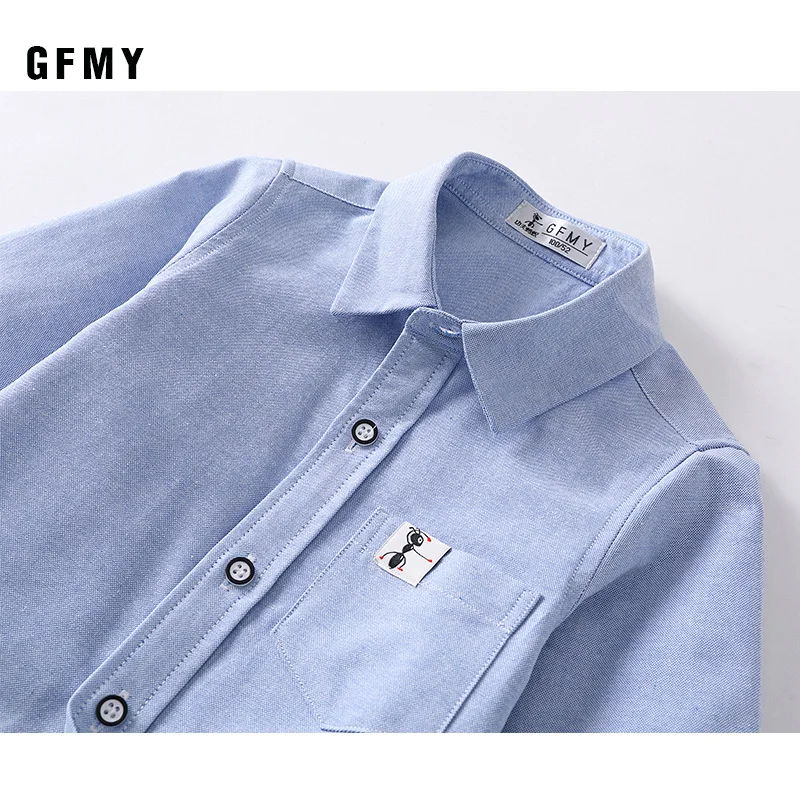 Summer Children Shirts Casual Cotton Short-sleeved Boys Shirts For 2-14 Years boys short sleeve shirts