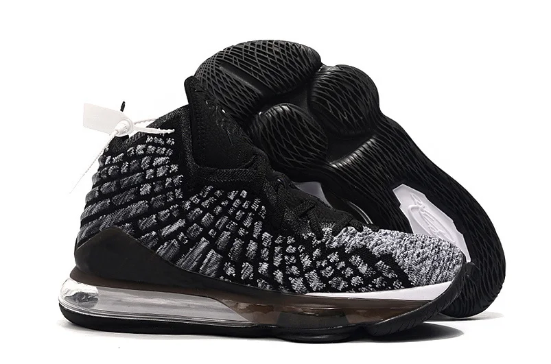 New Arrival James Mens Basketball Shoes Equality Oreo Bred LeBrons 17 VII Battleknit Designer Cushion Sneakers Size 7-12