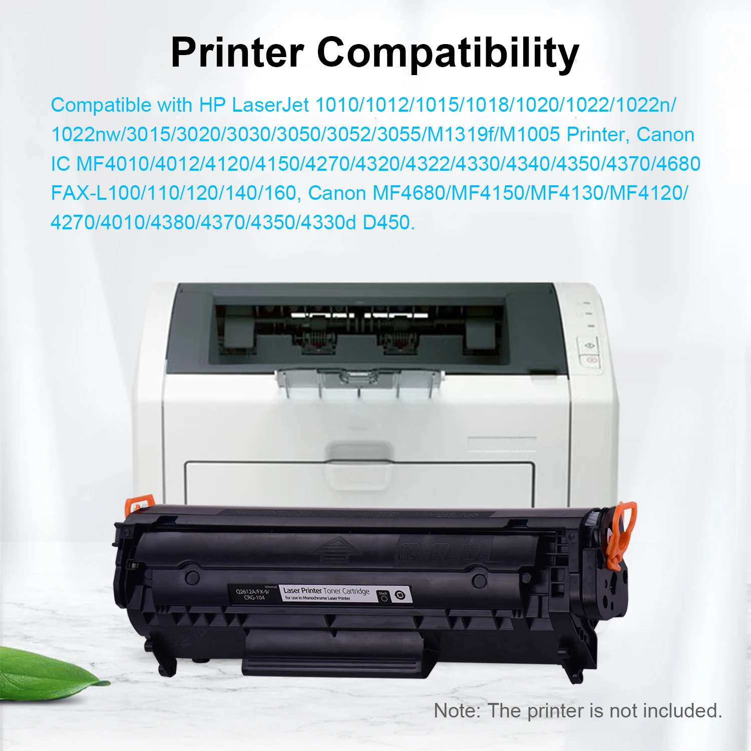 Aibecy черный совместимый Q2612A/CRG 104/FX 9 тонер картридж Замена для HP LaserJet 1010/1012/1015/1018 Canon
