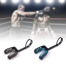 Регби Футбол Хоккей с ремешком резинки щит для защиты губ подростков взрослых зубы брекеты бокса Борьба Спорт рот guard