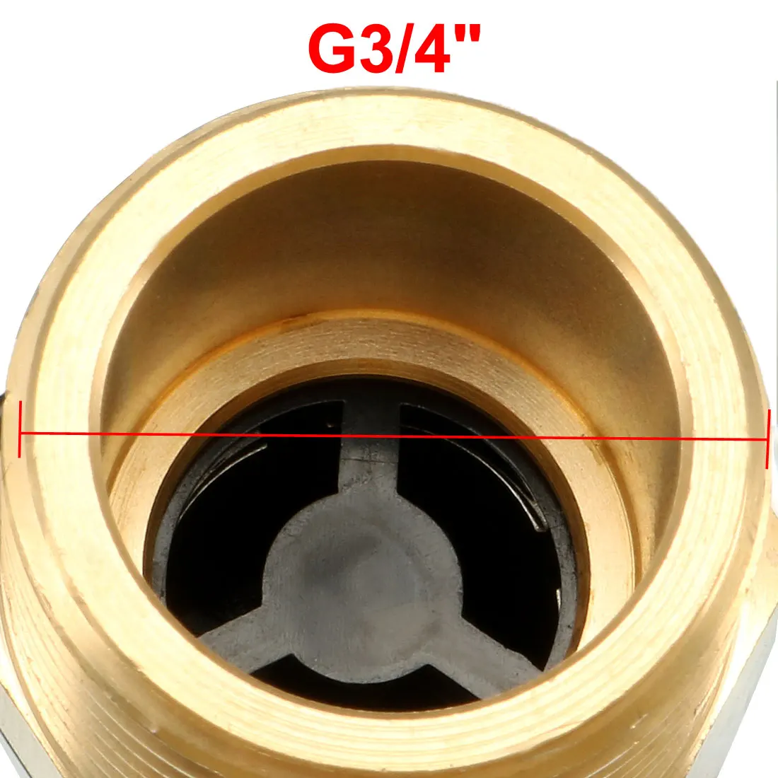 Uxcell G3/4 Холла Датчик расхода жидкой воды реле расхода 2,5-30л/мин SEN-CL43W6
