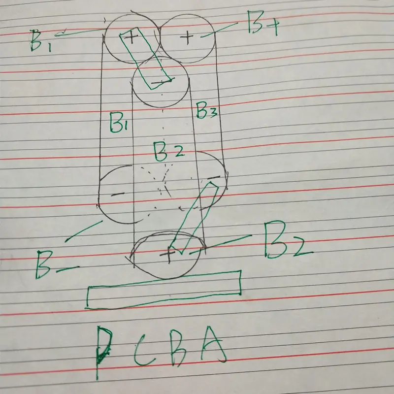3s bms Электрический инструмент литиевая батарея электрическая отвертка 12 В PCBA для
