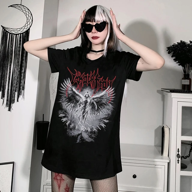  Pastel Goth Grunge Punk Girl T Shirt - Death Metal
