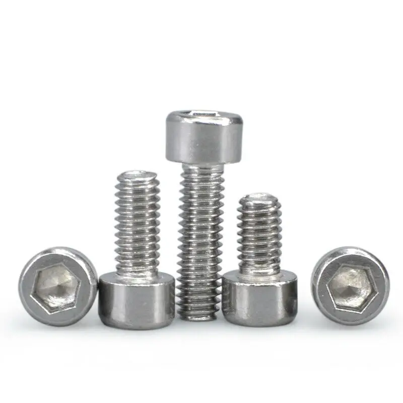 Stainless Steel Button Head Socket Cap Screw 3m x .5 x 30m Qty-100 Metric 