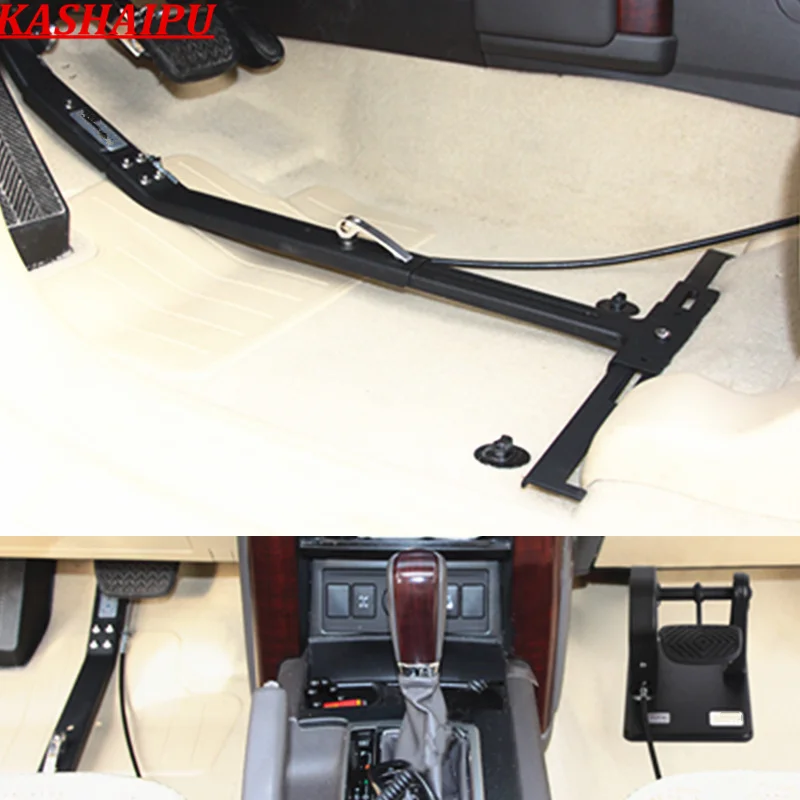 US $129.98 DIY Refit Auto Cars Partner Training Novice Drivers Learning To Drive Help Brake Pedal Device Front Passenger Assist Kit