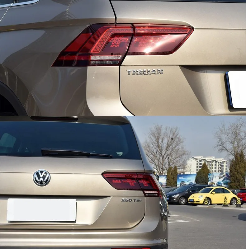 Bingwins для Tiguan 2009- автомобильный глушитель внешний конец трубы выход посвящает выхлопной наконечник из нержавеющей стали хвост 1 шт