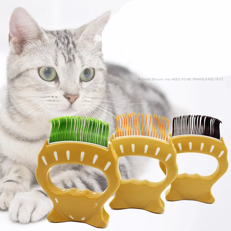 Pet толстый гребень в форме ракушки Длинные Короткие волосы стрижка Удалить инструмент для ухода для кота собаки домашнего животного гребень в форме ракушки высокое качество Herstyler легко расческа