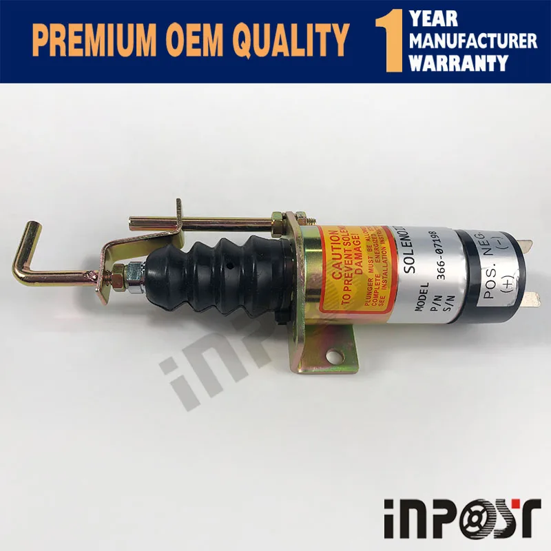 Запорный Соленоидный клапан 366-07198 1502-24 24V для Lister Petter