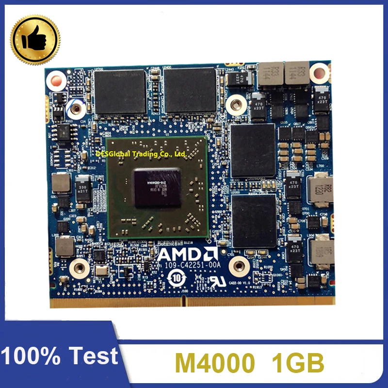 

Original M4000 VGA Graphics Video Card 1G 216-0834044 For Dell M4600 M4700 M4800 HP 8570W ATI FirePro 100% Working Fast Shipping