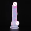 Jelly Medical Silicone Dildo Realistic Adult Toys Soft Strapon Artificial Penis New Dildos Bullet Colourful Sex Toys for Woman 1