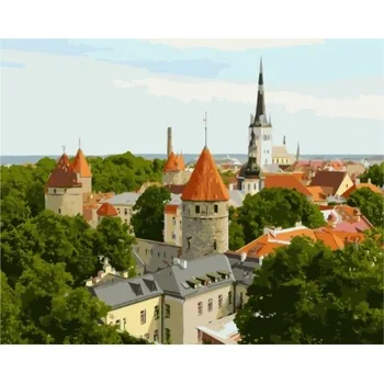 

Picture by numbers: Old Tallinn