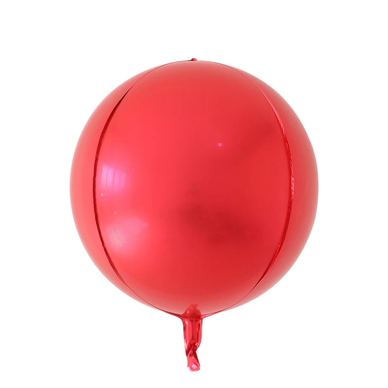 1 шт. фольгированный шар в форме 4D большой круглый шар в форме формы d из алюминиевой фольги шар на день рождения, вечеринку, свадьбу, детский душ, украшение для свадьбы