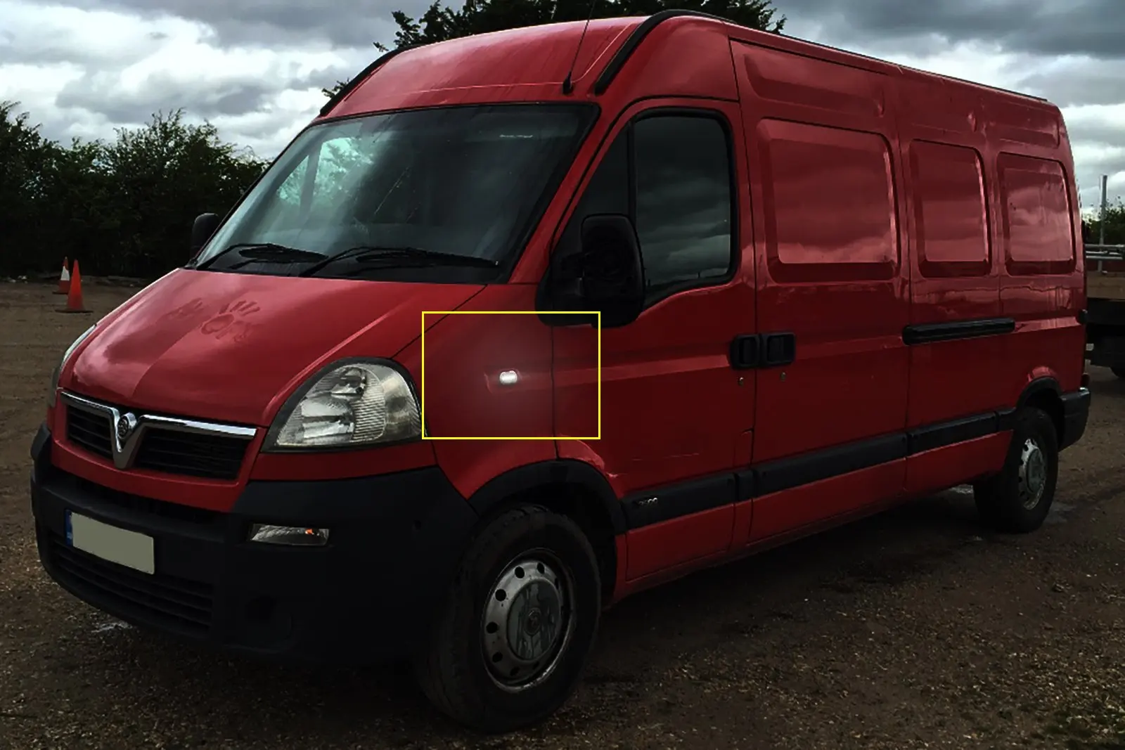 Светодиодный Боковой индикатор ANGRONG для Opel Vauxhall Vivaro Movano A Dacia|Сигнальная лампа| |